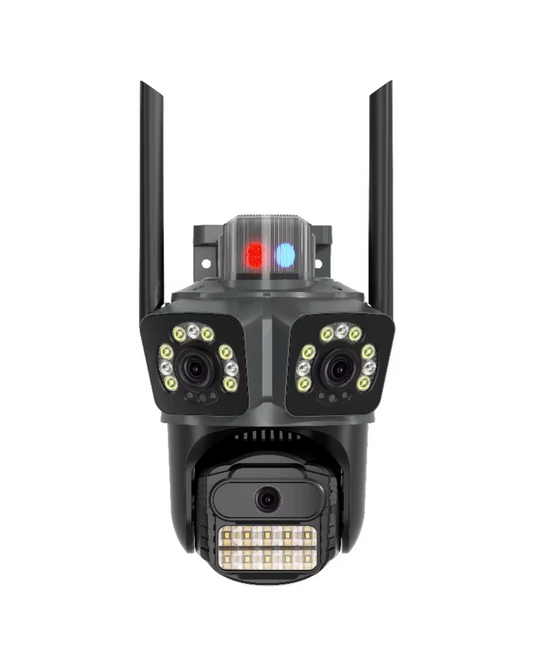 Kamera sigurie WiFi me tri lente [S21]