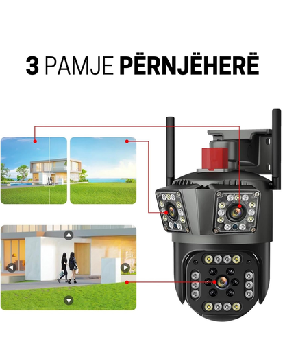Kamerë sigurie 6K 12MP me 3 lente [SM1]